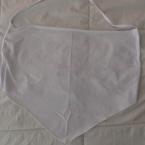 cute white bandana top.